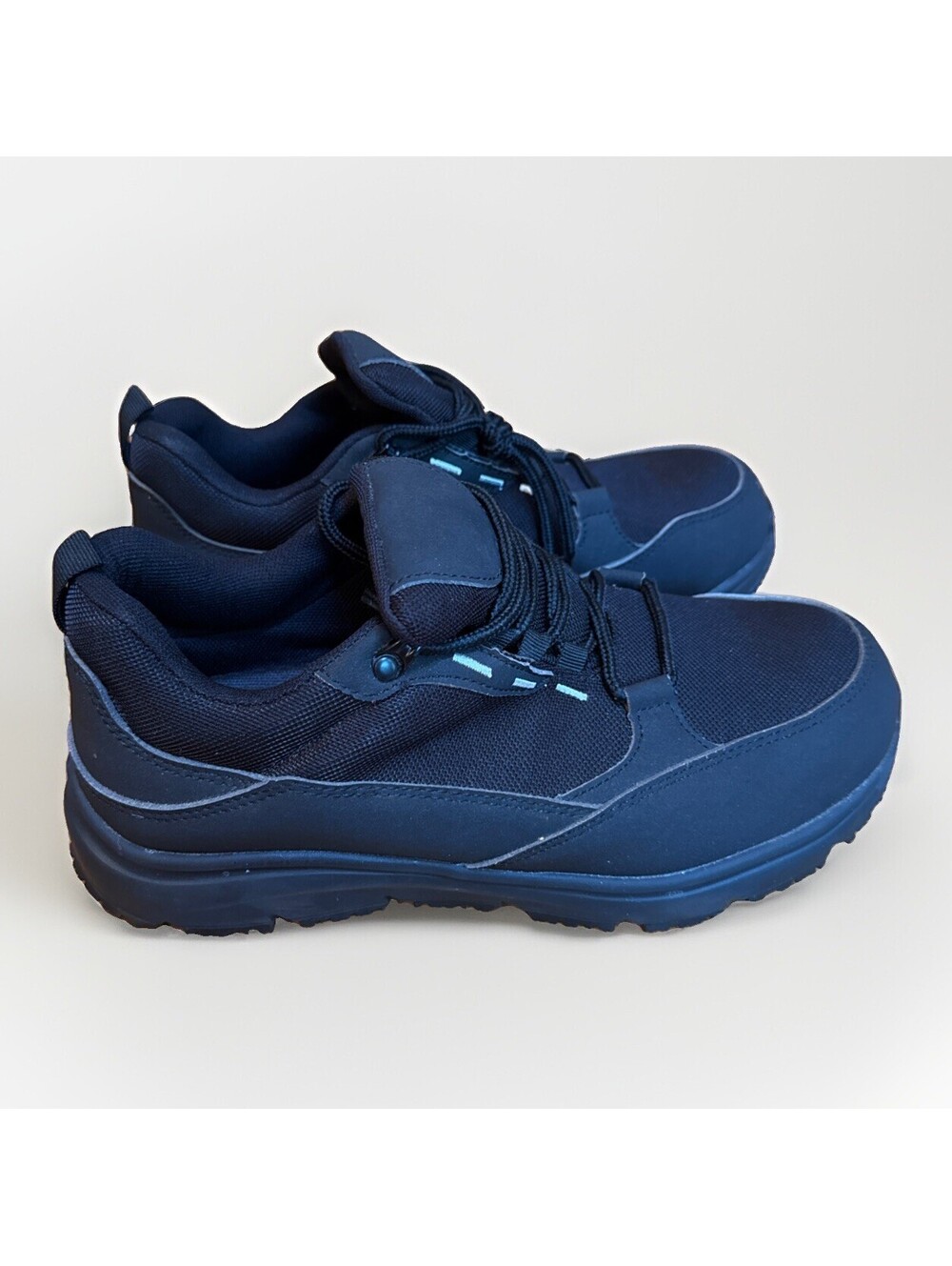 NEW Ulogu Waterproof Steel Toe Shoes Men Lightweight Non-Slip Work Safety Sz 9.5